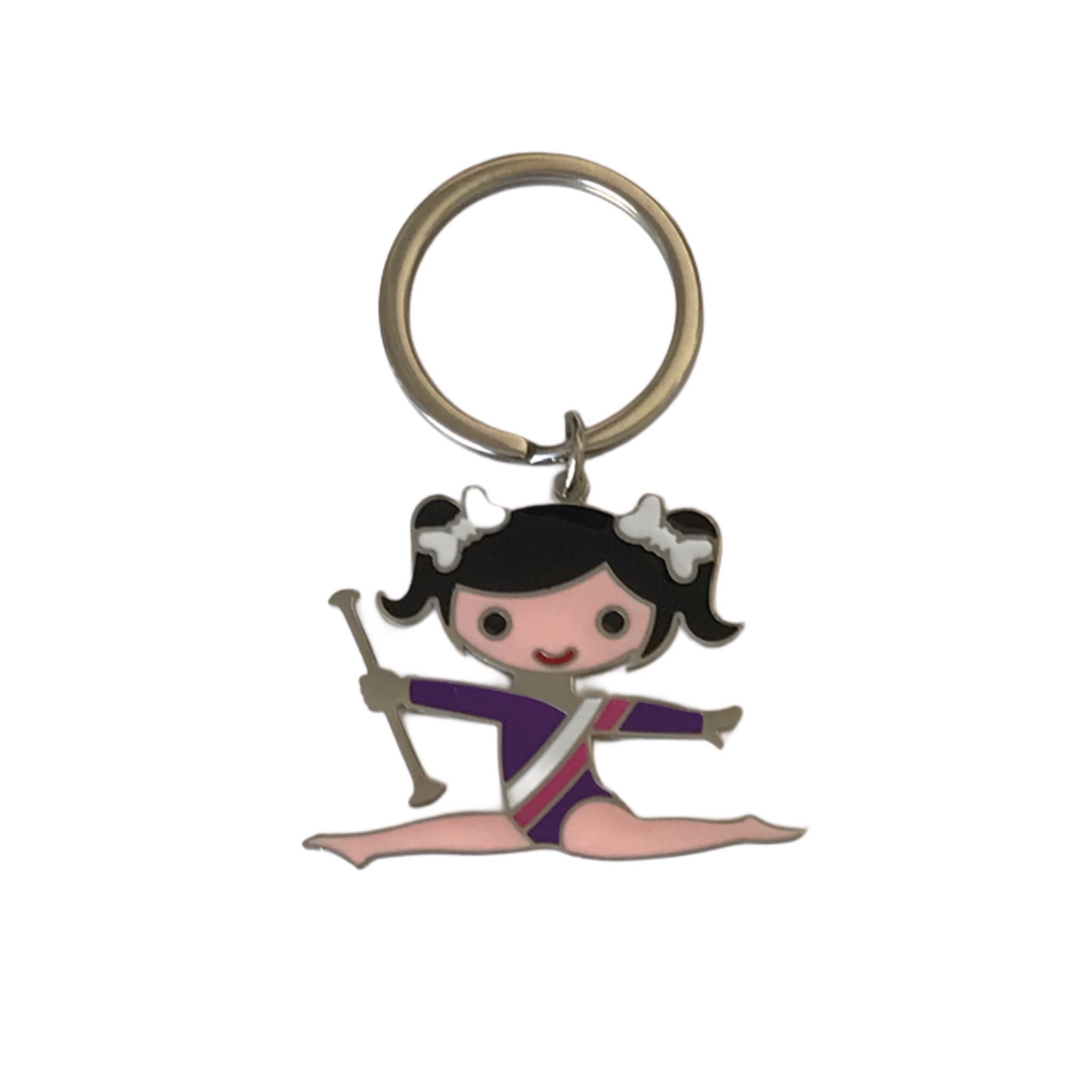 Pendentif - porte-clés Twirler acier inoxydable